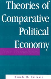 Cover of: Theories of Comparative Political Economy