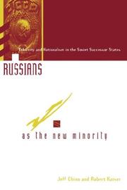 Cover of: Russians as the new minority by Jeff Chinn