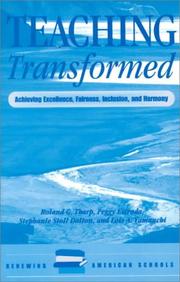 Cover of: Teaching Transformed: Achieving Excellence, Fairness, Inclusion, and Harmony