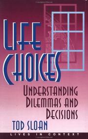 Cover of: Life Choices (Lives in Context)