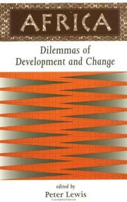 Cover of: Africa: Dilemmas of Development and Change