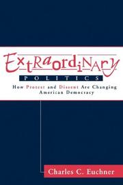 Cover of: Extraordinary politics by Charles C. Euchner