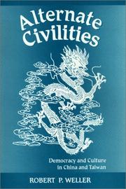 Cover of: Alternate Civilities by Robert P. Weller