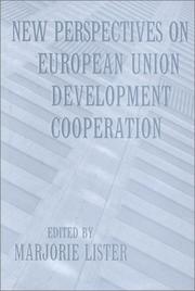 Cover of: New perspectives on European Union development cooperation