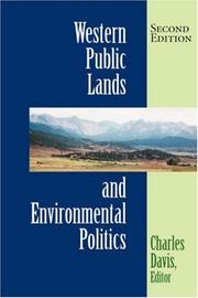 Cover of: Western Public Lands and Environmental Politics | Charles Davis