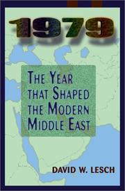 Cover of: 1979: the year that shaped the modern Middle East