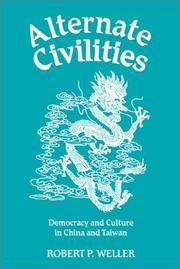Alternate Civilities by Robert P. Weller