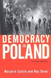 Cover of: Democracy in Poland (2nd Edition)