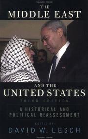 Cover of: The Middle East and the United States by David W. Lesch