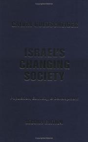 Cover of: Israel's Changing Society by Calvin Goldscheider