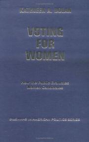 Cover of: Voting for Women by Kathleen A. Dolan