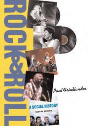 Cover of: Rock and roll by Paul Friedlander, Paul Friedlander