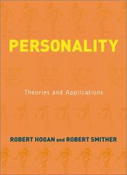Cover of: Personality: Theories and Applications