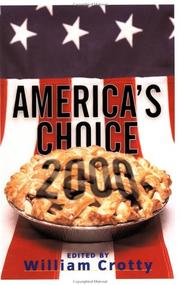 Cover of: America's Choice 2000: Entering a New Millenium