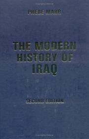 Cover of: The Modern History of Iraq by Marr, Phebe.