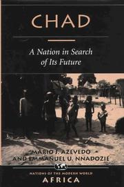Cover of: Chad: A Nation in Search of Its Future (Nations of the Modern World: Africa)