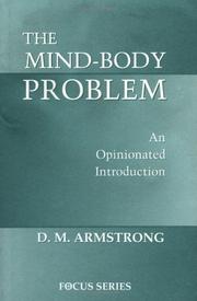 Cover of: The Mind-Body Problem by D. M. Armstrong