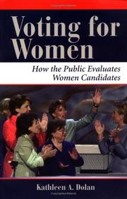 Cover of: Voting for Women by Kathleen A. Dolan