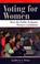 Cover of: Voting for Women