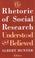 Cover of: The Rhetoric of social research