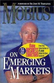 Cover of: Mobius on Emerging Markets (Financial Times) by Mark Mobius