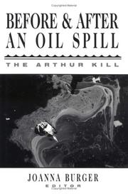 Before and after an oil spill by Joanna Burger