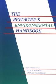 Cover of: The reporter's environmental handbook