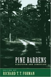 Cover of: Pine Barrens: ecosystem and landscape