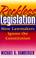 Cover of: Reckless legislation