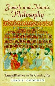 Cover of: Jewish and Islamic Philosophy: Crosspollinations in the Classic Age