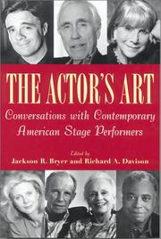 Cover of: The Actor's Art by 