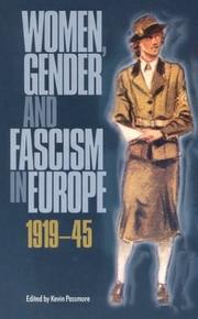 Cover of: Women, Gender and Fascism in Europe, 1919-45