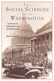 Cover of: The Social Sciences Go to Washington by Hamilton Cravens, Hamilton Cravens