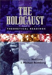 Cover of: The Holocaust: Theoretical Readings