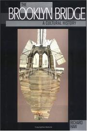 Cover of: The Brooklyn Bridge: A Cultural History