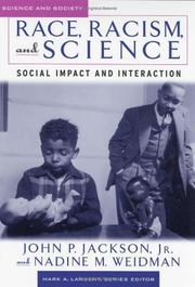 Cover of: Race, Racism, And Science by John P., Jr. Jackson, Nadine M. Weidman