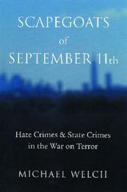 Cover of: Scapegoats of September 11th by Michael Welch