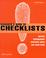 Cover of: The manager's book of checklists