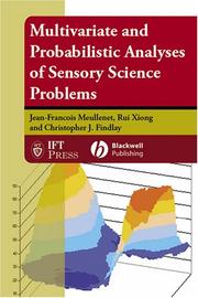 Cover of: Multivariate and Probabilistic Analyses of Sensory Science Problems (Institute of Food Technologists)