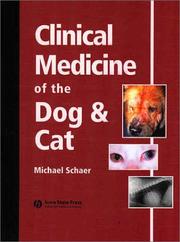 Clinical medicine of the dog and cat by Michael Schaer