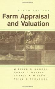 Cover of: Farm appraisal and valuation