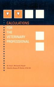 Cover of: Calculations for Veterinary Professionals