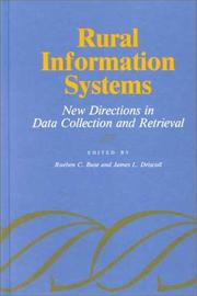 Cover of: Rural Information Systems by Rueben C. Buse