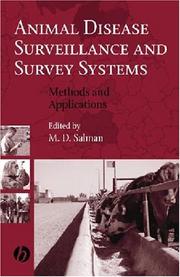 Cover of: Animal Disease Surveillance and Survey Systems: Methods and Applications