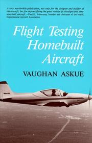 Cover of: Flight testing homebuilt aircraft by Vaughan Askue