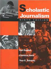 Scholastic journalism by Earl English