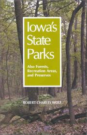 Cover of: Iowa's state parks by Robert Charles Wolf