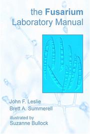 Cover of: Fusarium Laboratory Manual by John Leslie, Brett A. Summerell