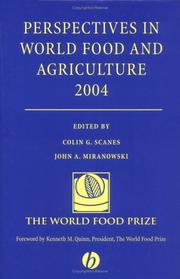 Cover of: Perspectives in World Food and Agriculture 2004