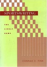 Cover of: Sportswriting by Conrad C. Fink